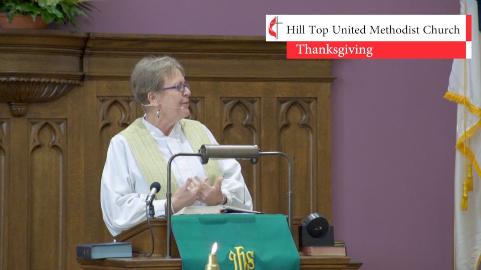 Hill Top's Thanksgiving Service